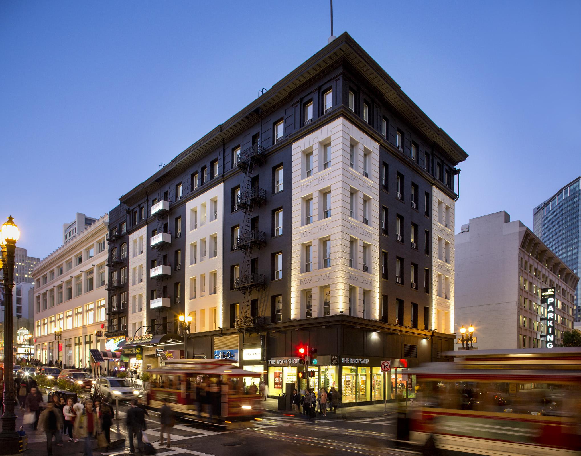 Hotel Union Square Сан Франциско Екстериор снимка